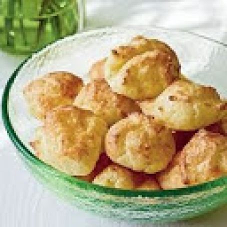Prosciutto and Cheddar Puffs