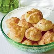 Prosciutto and Cheddar Puffs