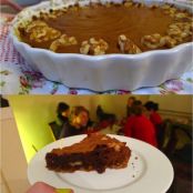 Brownie-Walnut Pie