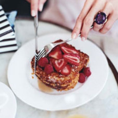 Peanut Butter Crunch French Toast