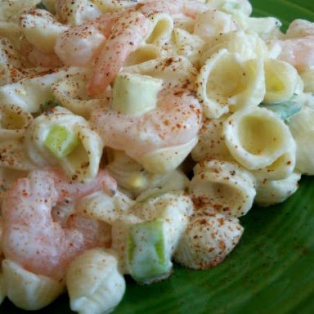Shrimp Scampi Pasta Salad