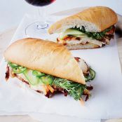 Five-Spice Chicken Banh Mi Sandwiches