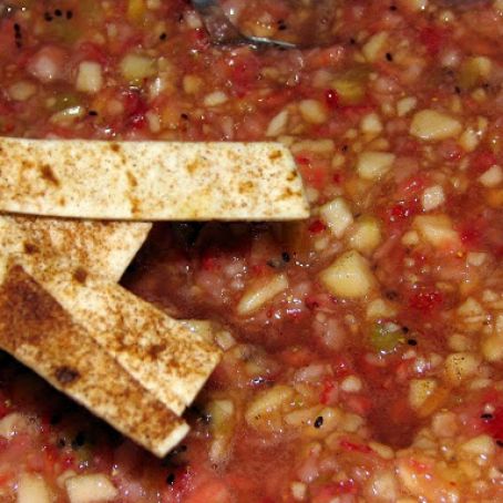 Fruit Salsa and Cinnamon Chips