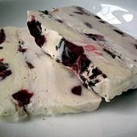 Cherries And Chocolate Semifreddo