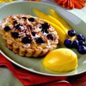 Blueberry-Coconut Tartlets