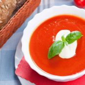 Chilled Tomato Soup With Garlic