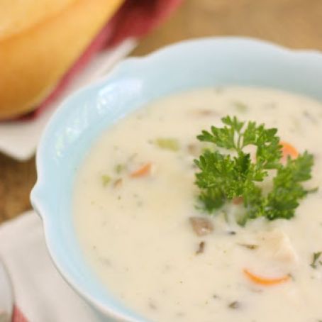 Creamy Chicken and Wild Rice Soup