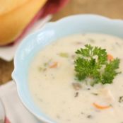 Creamy Chicken and Wild Rice Soup