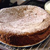 Chocolate Cracked Earth (Flourless Chocolate Cake)