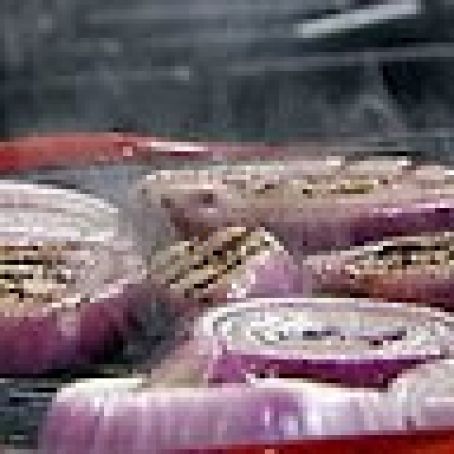 Grilled Red Onions