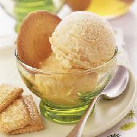 Apricot-Tarragon Ice Cream