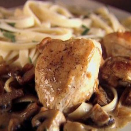 Chicken with Mustard Mascarpone Marsala Sauce