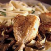 Chicken with Mustard Mascarpone Marsala Sauce