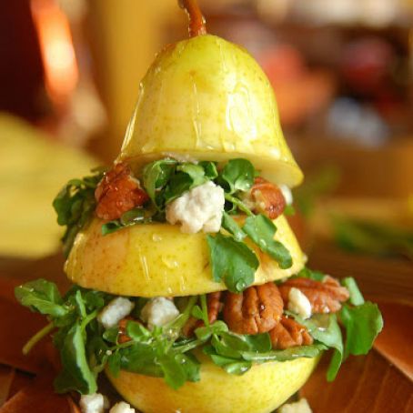 Vertical Pear Salad