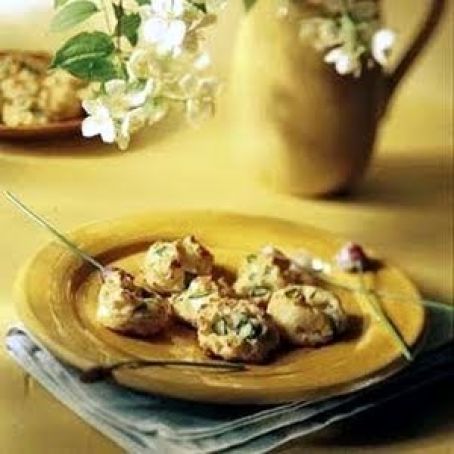 Asparagus-Parmesan Cheese Puffs