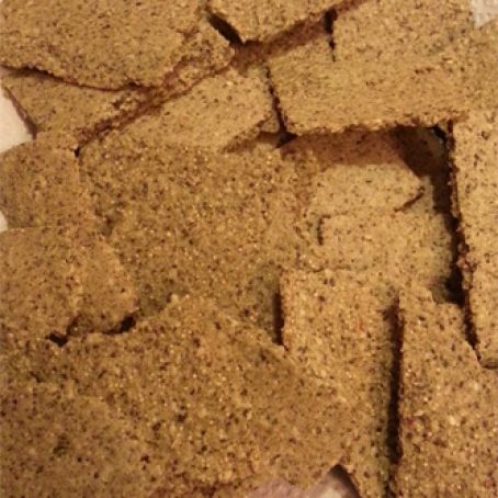 Grain Free Seed Crackers