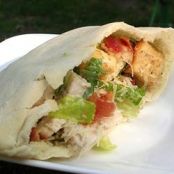 Chicken Caesar Pitas