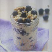 Blueberry Muffin Overnight Oats