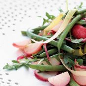 Warm Summer Vegetable Salad with Brown Butter Dressing