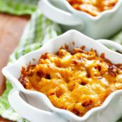 Cheesy Cheddar Beef Casserole