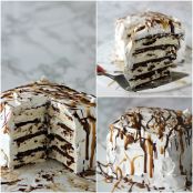EASY ICE CREAM CAKE RECIPE