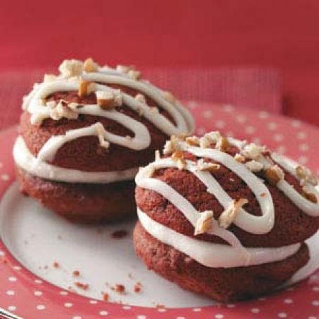 Red Velvet Whoopie Pies Recipe