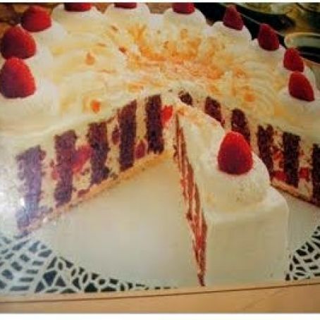 Raspberry Cream Torte