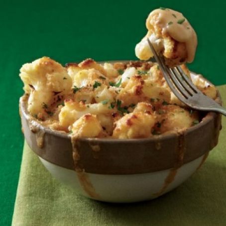 Cauliflower Mac and Cheese Casserole