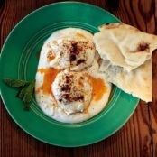 Poached Eggs with Mint and Yogurt