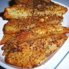 Baked Parmesan Crusted Potato Wedges
