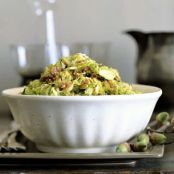 SHREDDED BRUSSELS SPROUTS w/MAPLE NUTS