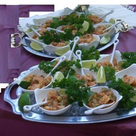 Shrimp Cocktail Veracruz-Style