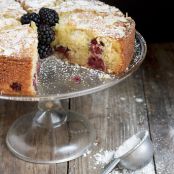 Blackberry Almond Cake