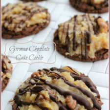 German Chocolate Cake Cookies