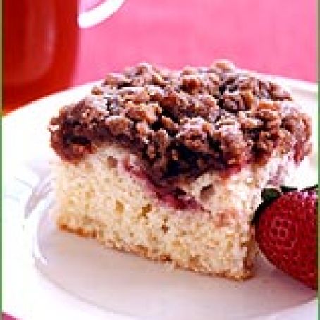 STRAWBERRY-CINNAMON CRUMB CAKE