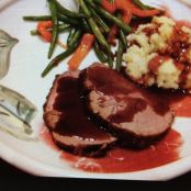 Beef: Beef Tenderloin With Shoe-Leather Sauce