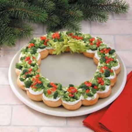 Appetizer Wreath Recipe