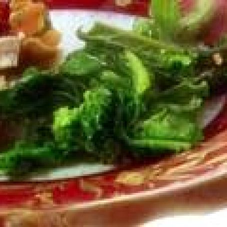 Sauteed Broccoli Rabe with Crushed Red Pepper