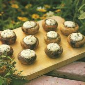 Herbed Cheese-Stuffed Mushrooms