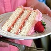Strawberry Birthday Cake