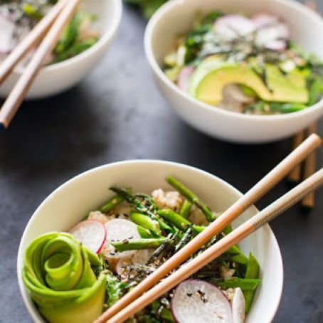 Vegan Sushi Rice Bowl