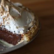 Grandma's Chocolate Meringue Pie