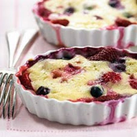 Berry Pudding Cake