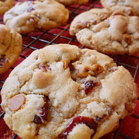 Pecan, Cranberry Cinnamon Chip Cookies