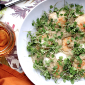 Baked Pumpkin Ravioli with Rubbed Sage Cream