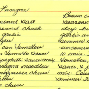 Lynn's Incredible Lasagna