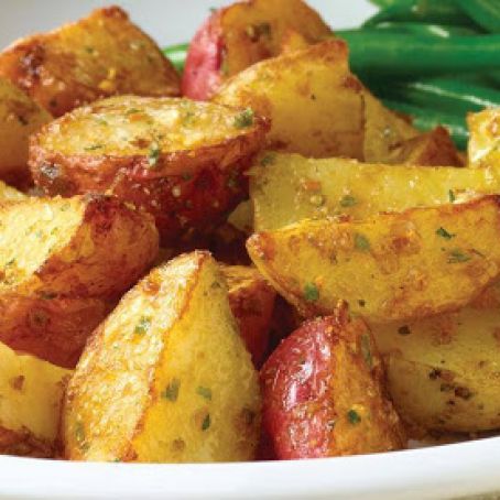 Toasted Onion and Garlic Potatoes