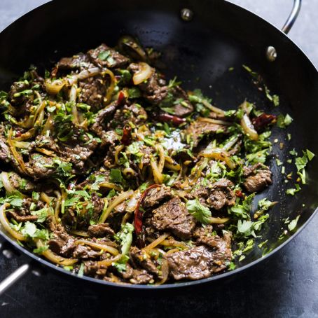 Spicy Stir-Fried Cumin Beef