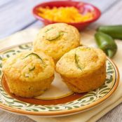 Jalapeño Cheddar Corn Muffins