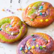 Unicorn Poop Cookies